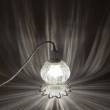 Transparent bulb portable lamp