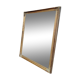 Miroir en bois, doré à la feuille d'or.