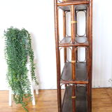 Large rattan shelf