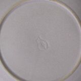 6 signed stoneware dinner plates