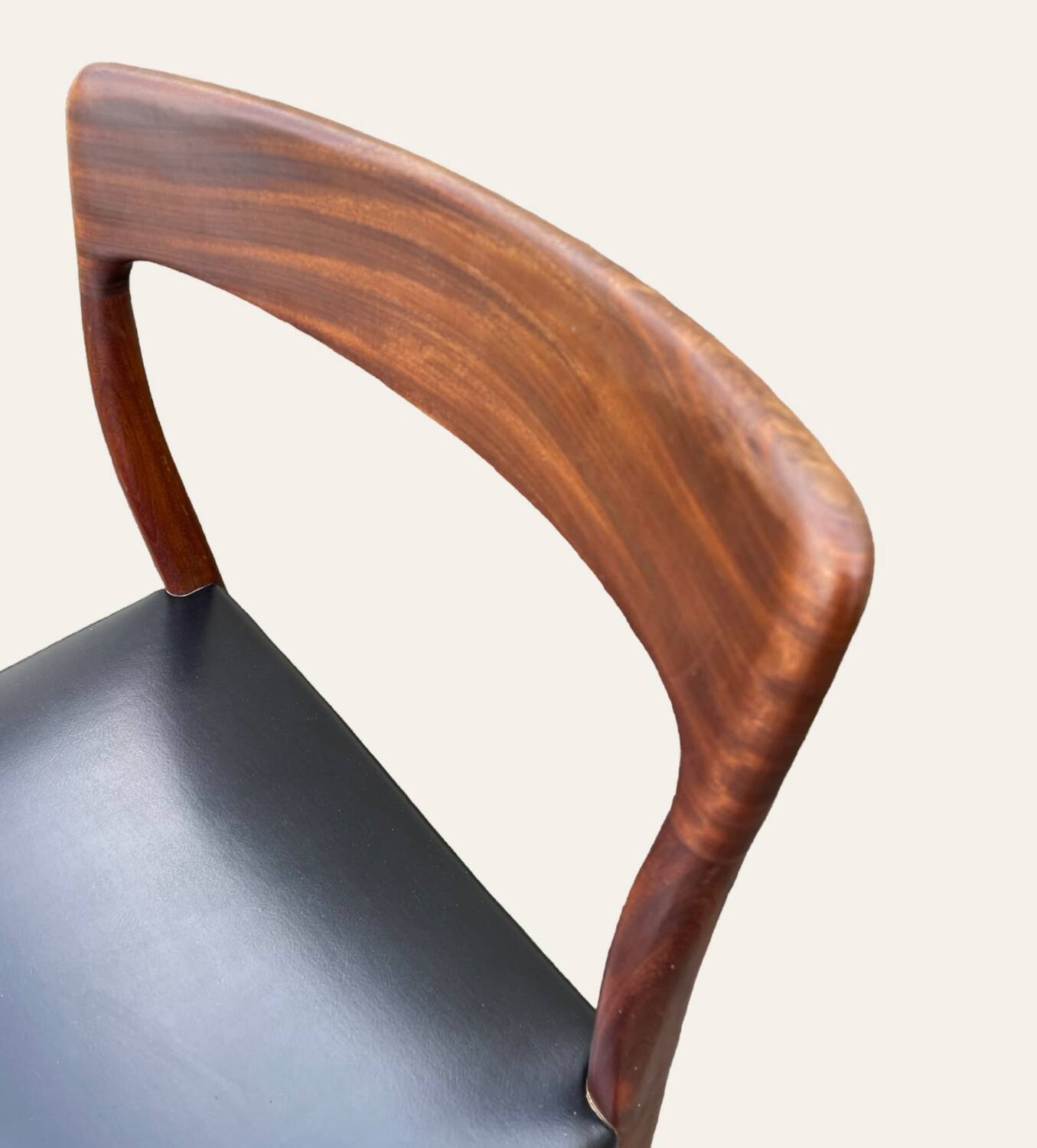 Pair of Rio rosewood chairs, Niels O. Moller