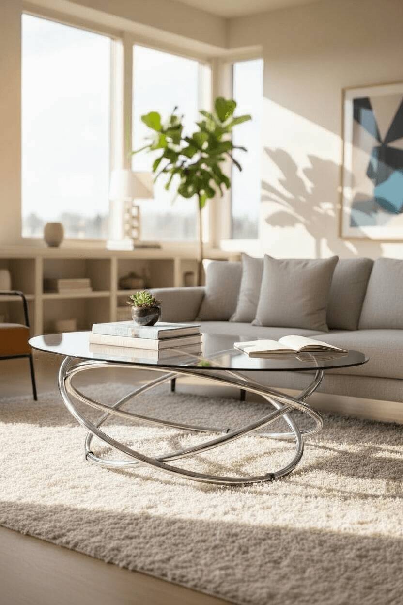 "Swirl" coffee table by Miniforms, Italy, 1970s