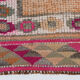 Neutral color handmade runner rug 317x87cm