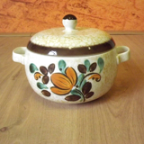 Vintage Boch La Louvière Corfou Collection Large Serving Platter With Lid