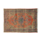 Anatolian handmade vintage rug 221 cm x 157 cm