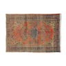 Tapis vintage anatolien fait main 221 cm x 157 cm