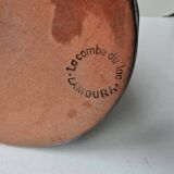 Ceramic roller vase, La Combe du Lac, Lamoura, 26cm