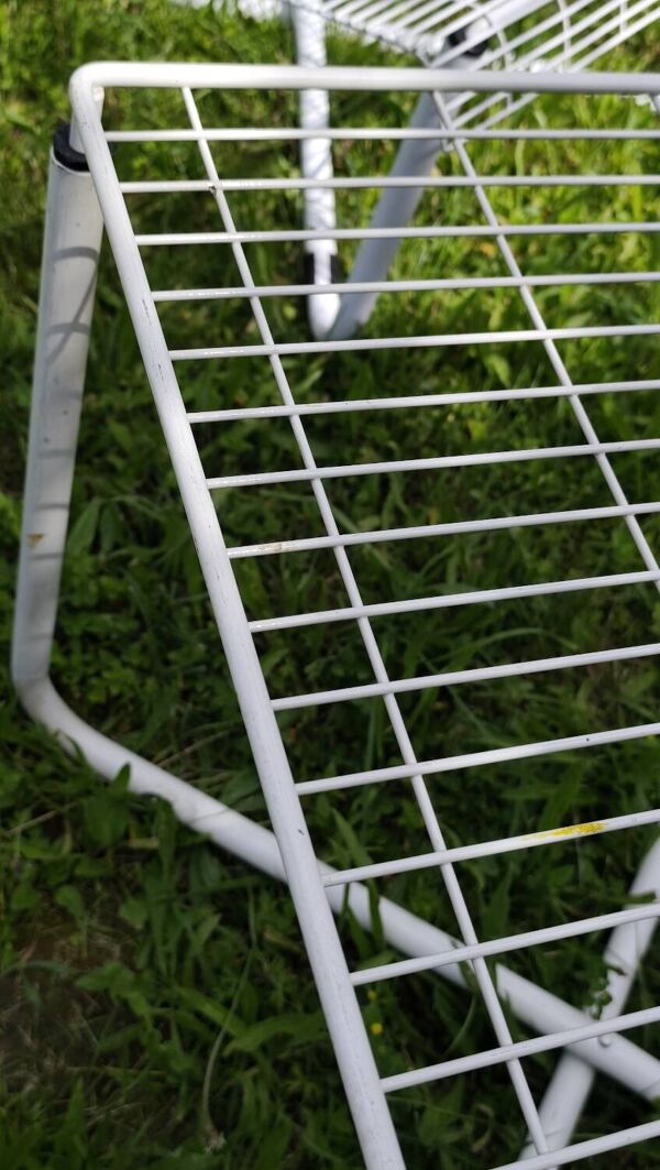 Salon de jardin 2 chauffeuses Habitat vintage et 1 table Table Ikea vintage