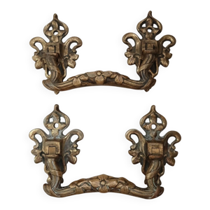 Paire de poignées en