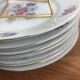 8 Limoges Porcelain Dessert Plates Signed PCL Fleurs 🌺 France