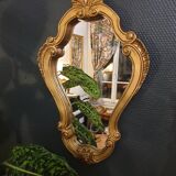 Golden mirror - 47x31cm