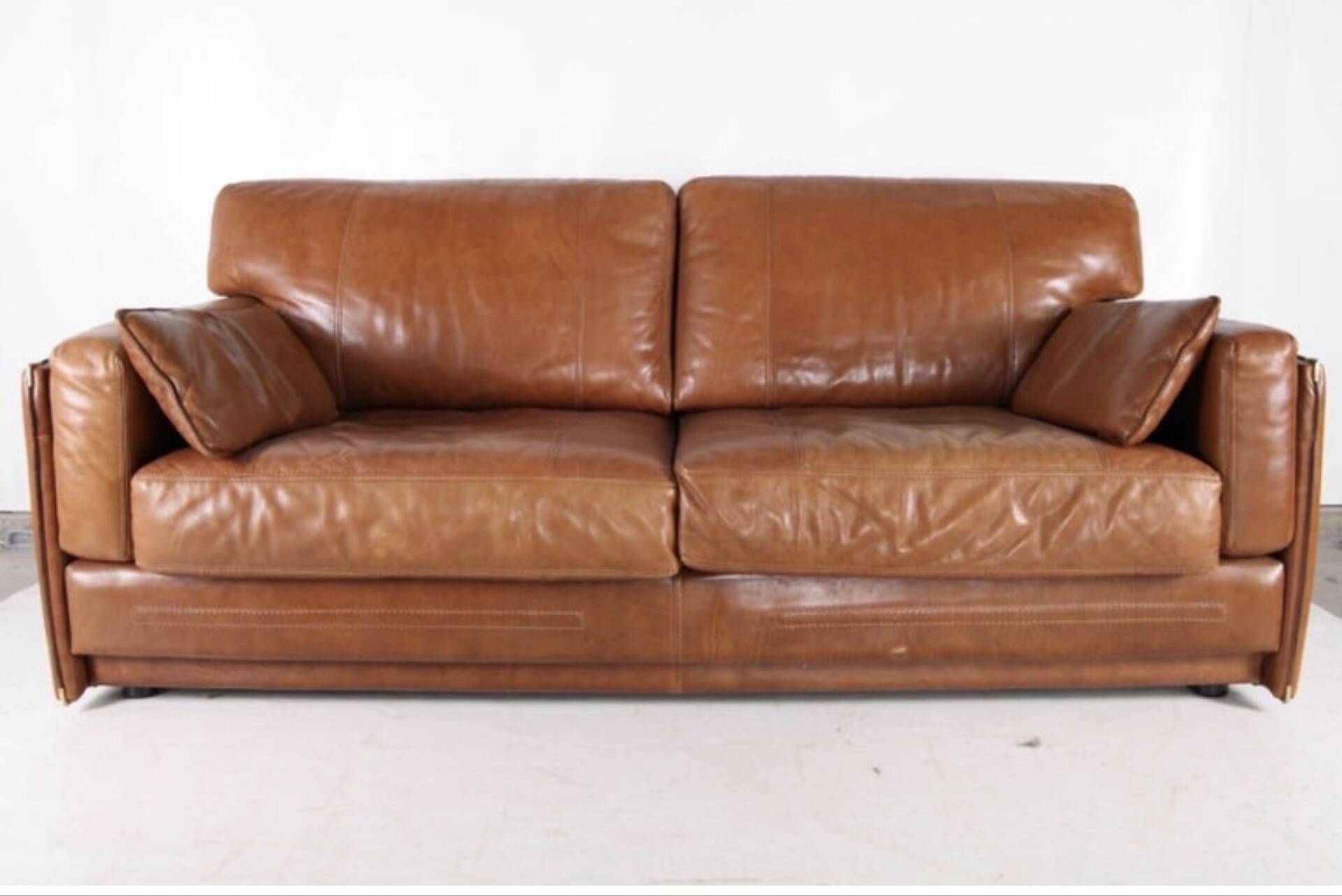 Canapé cuir 3 Roche Bobois