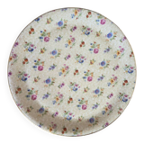 Floral porcelain plate