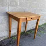 1950s oak side table