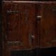 Art populaire vernacular cupboard, France, 19th century
