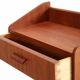 Set of two teak bedside tables by Uldum Mobelfabrik