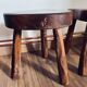 Set of 4 low stools