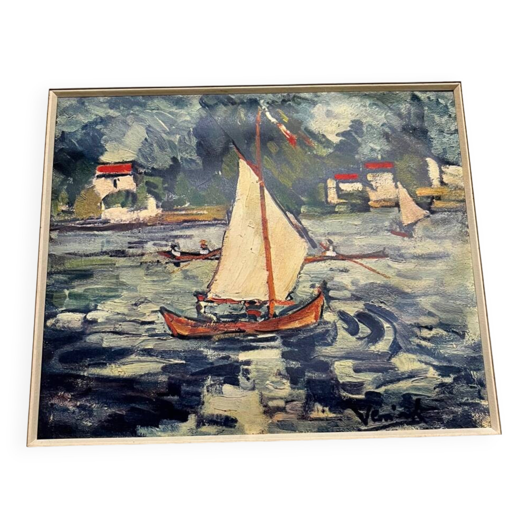 Maurice de Vlaminck painting