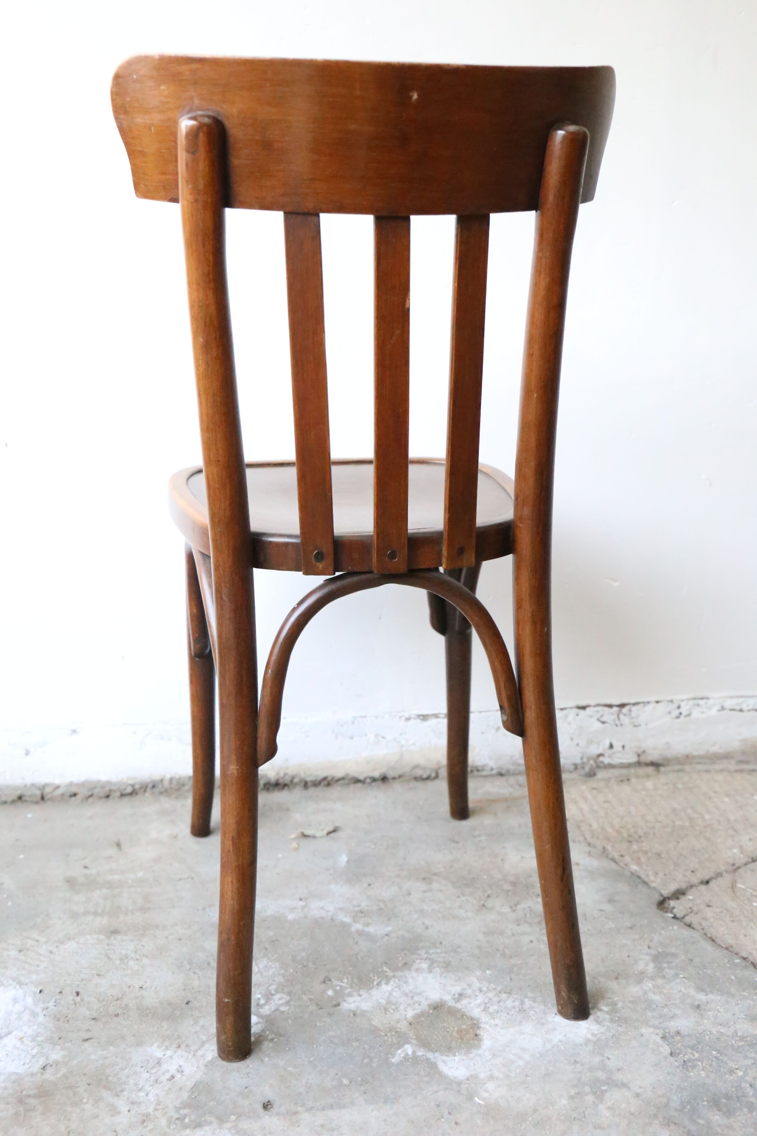 Bistro chair, wood, Mahieu