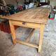 Farm table in walnut