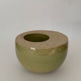 Empty pocket / ashtray in enamelled stoneware from the 80s