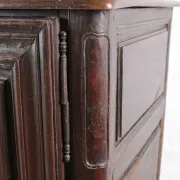 Unique 17th century cabinet portrait and scallop