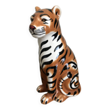 Glazed ceramic tiger 1970