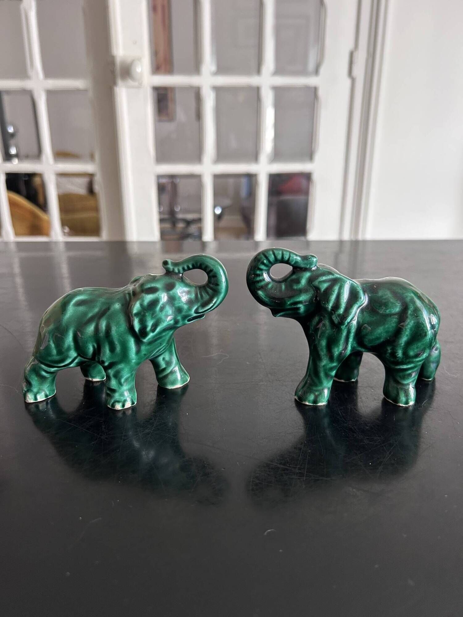 ceramic elephants from the 1950s