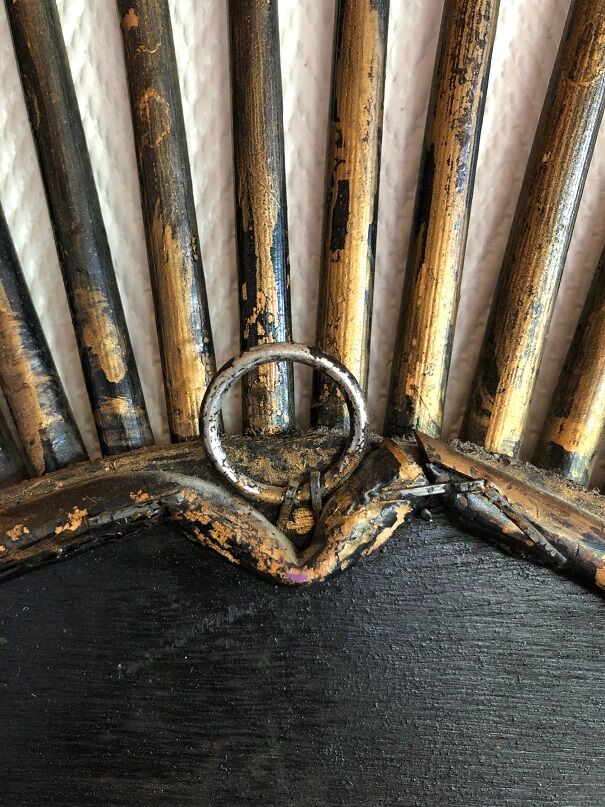 Rattan sun mirror - vintage 70