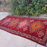 Handmade vintage berber carpet