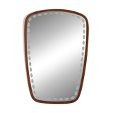 Miroir en teck, Suède, AB Nybrofabriken, Fröseke, 1960