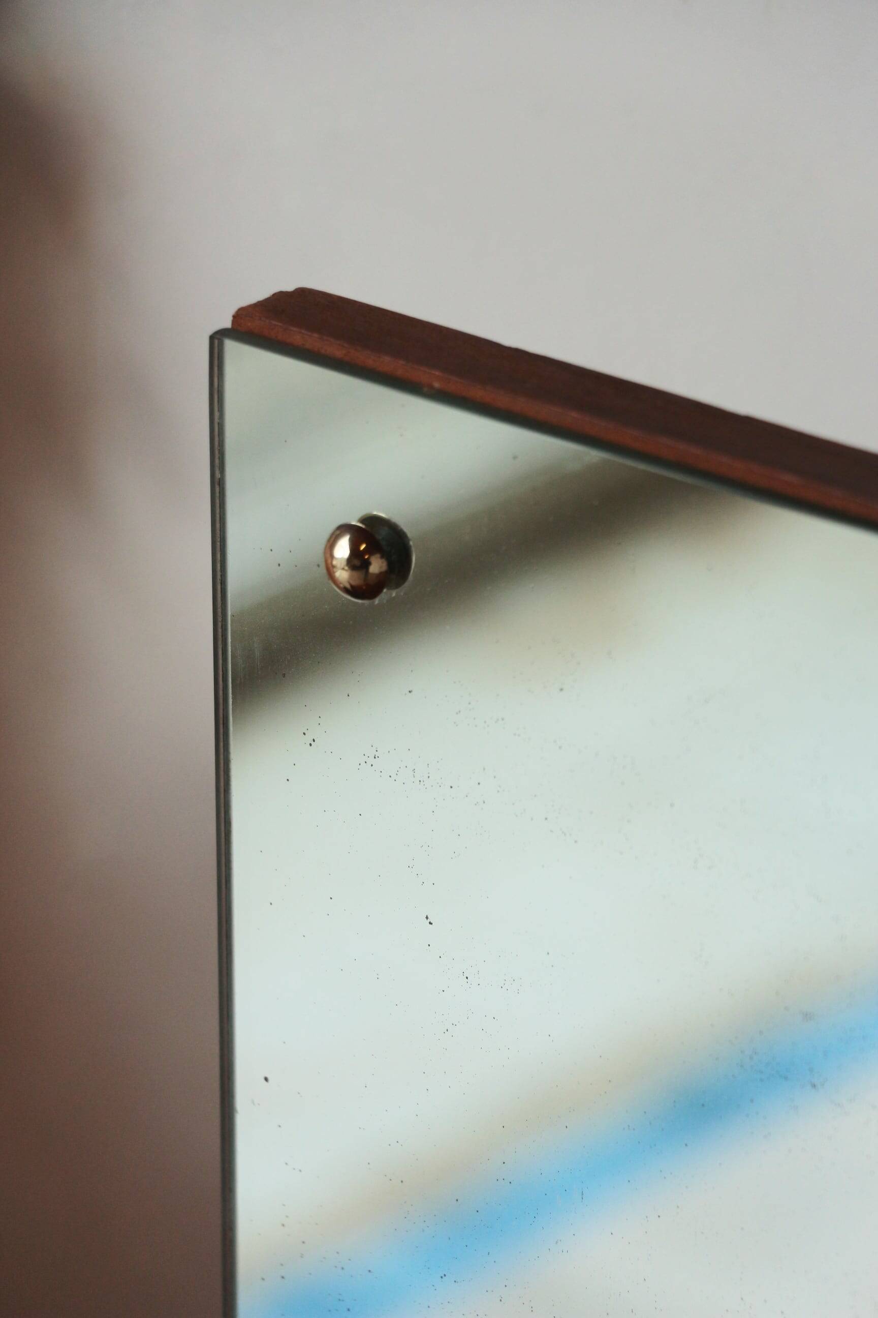 Wrighton Teak Dressing Table - Vintage 1960s - Hexagonal Base