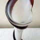 Vase soliflore en verre signé