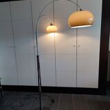 Dijkstra floor lamp chrome and plastic
