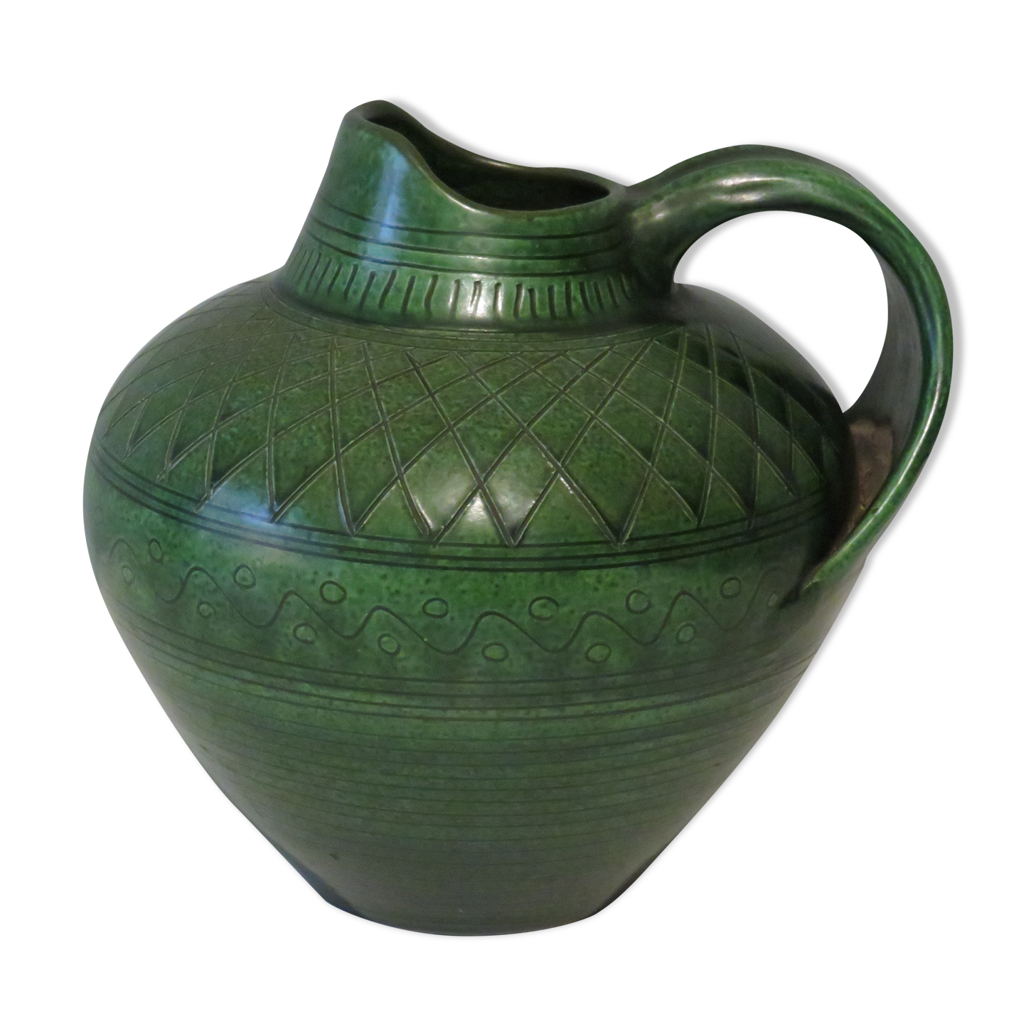 Pitcher, Rothenbury ceramic, 1960