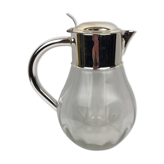 Vintage orangeade carafe and ice cube tank, 1980