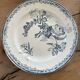 Set of 6 ironstone plates Sarreguemines Fontange
