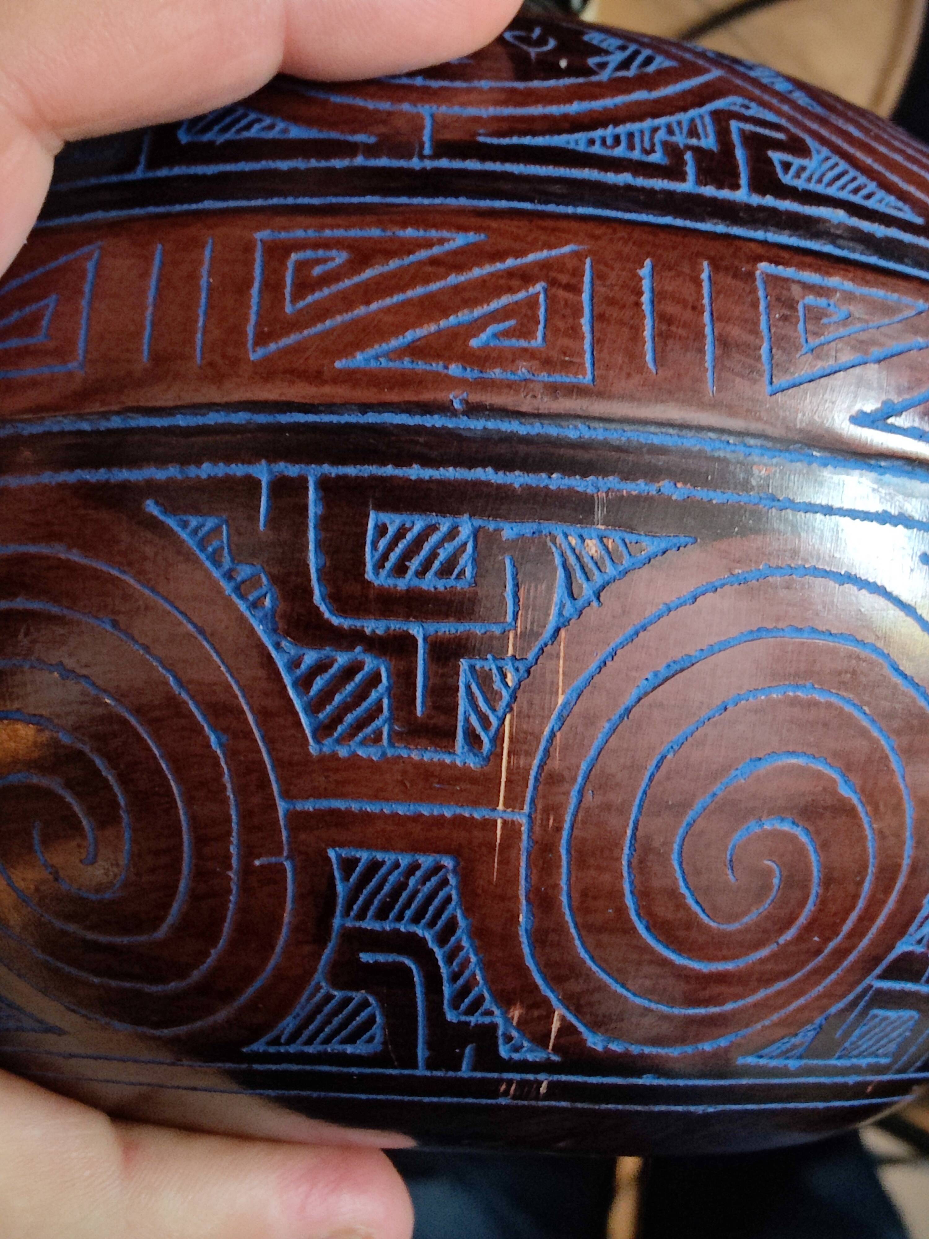 Lampe terre cuite de Marivaldo Brazil