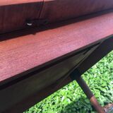 Scandinavian table vintage teak butterfly extension