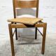Wooden and rope chair