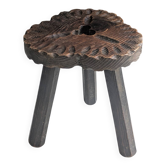 Brutalist tripod stool