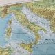 Map of the Mediterranean, 1950