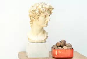 Bust of David by Michelangelo 1950s