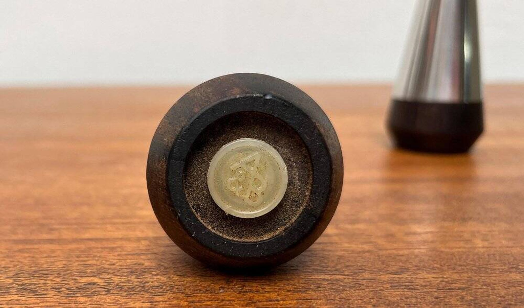 Pair of Danish Mid-Century Salt and Pepper Shakers by A&B Lundtofte, 1960s