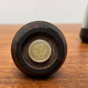 Pair of Danish Mid-Century Salt and Pepper Shakers by A&B Lundtofte, 1960s