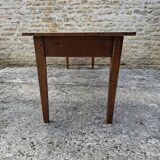 Table de ferme en chêne massif