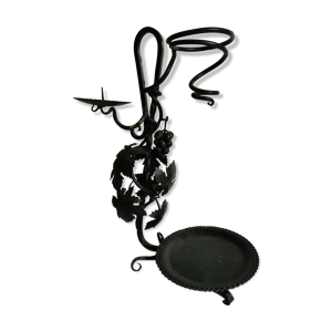 Porte bouteille et bougeoir en