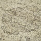Handwoven vintage anatolian beige carpet 198 cm x 316 cm