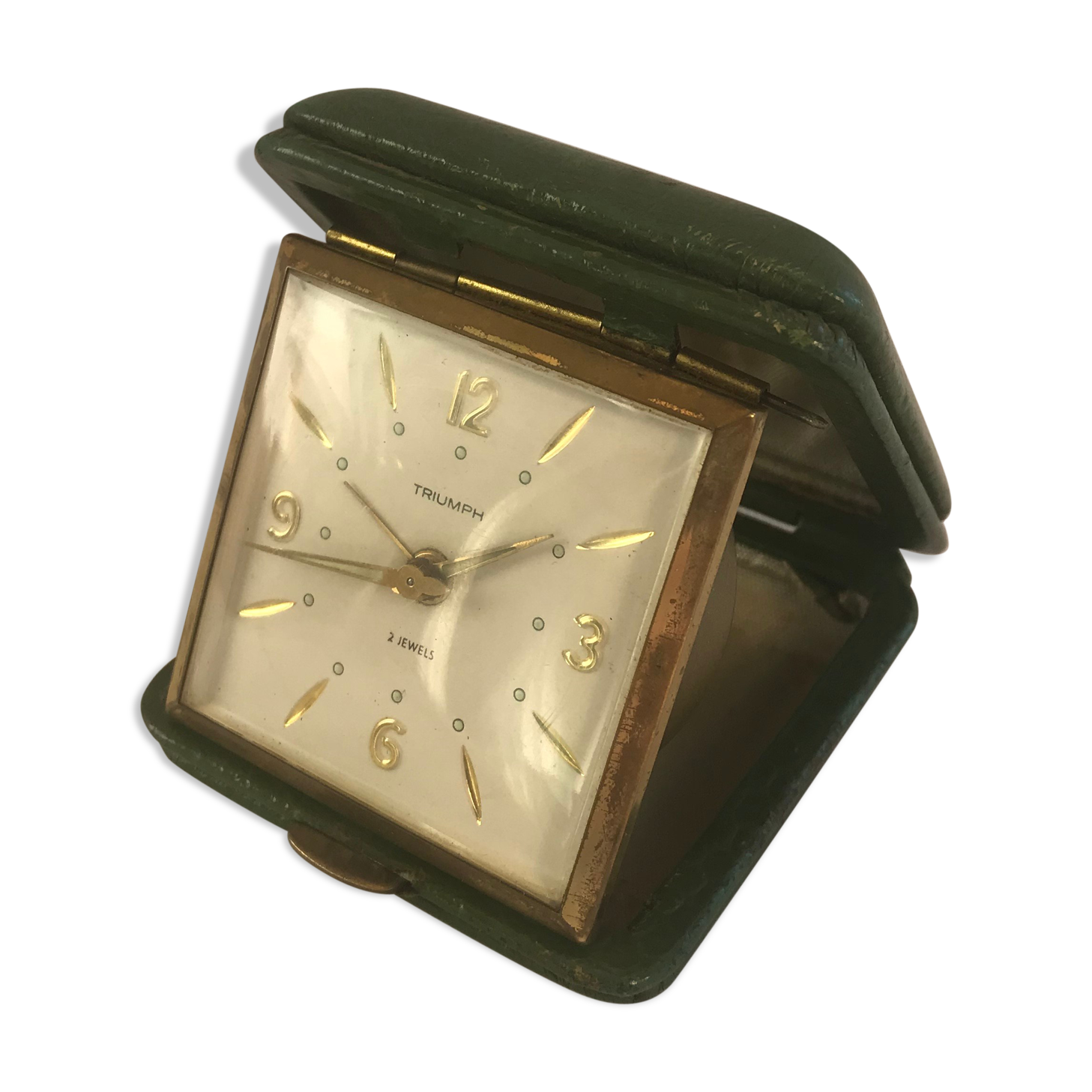Old TRAVEL Awakening TRIUMPH 2 Jewels Laiton - Vintage Green Case