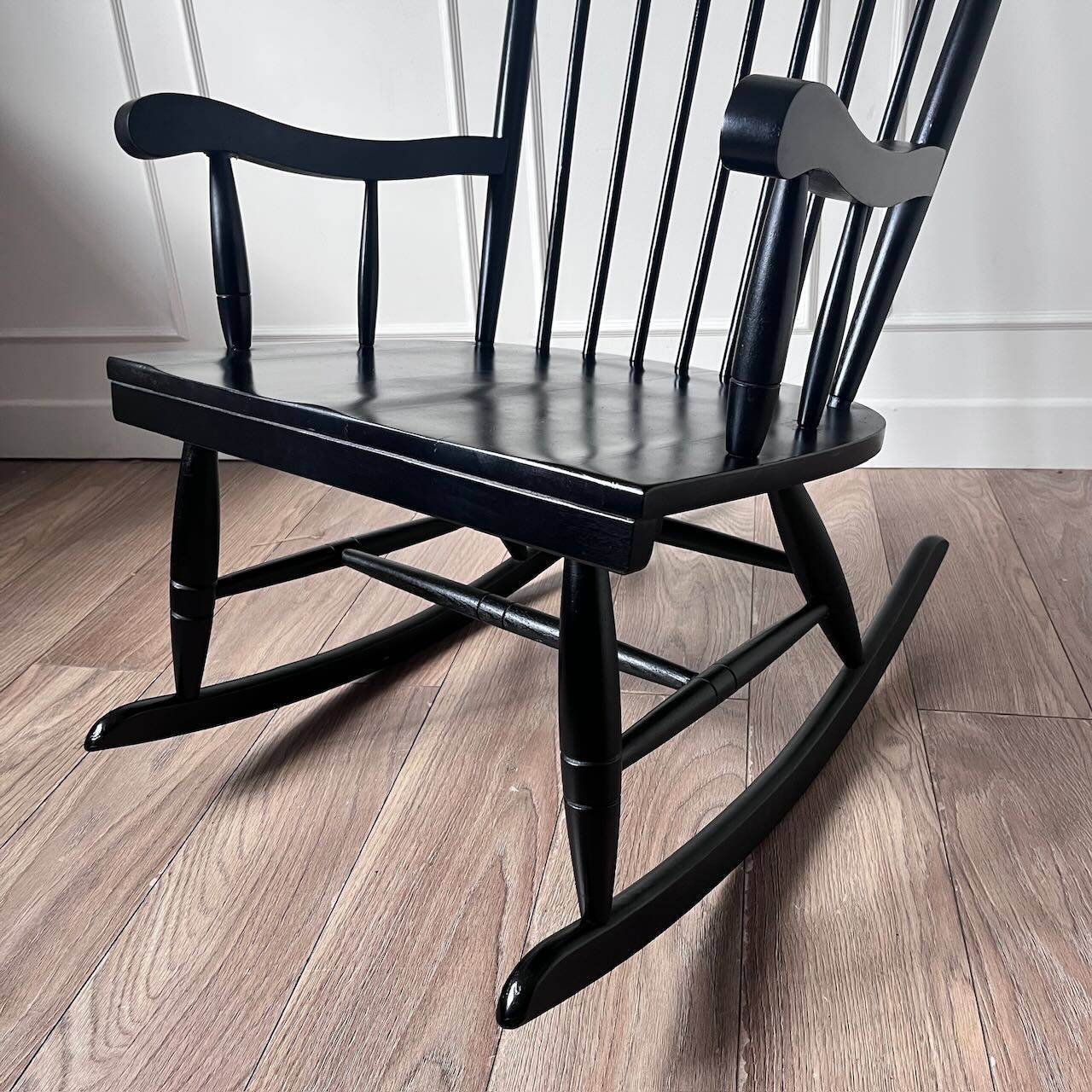 Rocking chair noir
